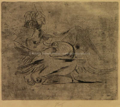  / Leda s labutí I / František  Tichý