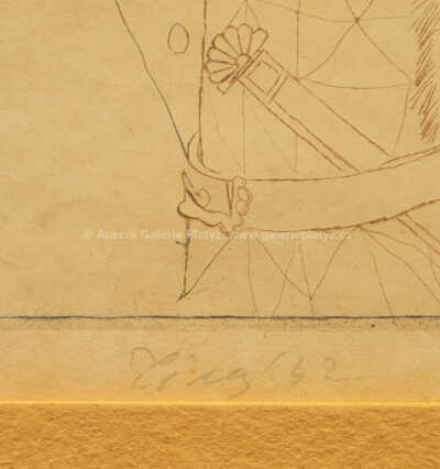  / Commedia del arte I / František  Tichý