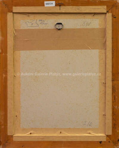  / Sedící Arlecchino / František  Tichý