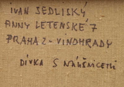  / Dívka s náušnicemi / Ivan Sedliský