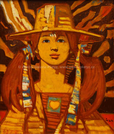  / Dívka s mašlemi ve vlasech / Ivan Sedliský