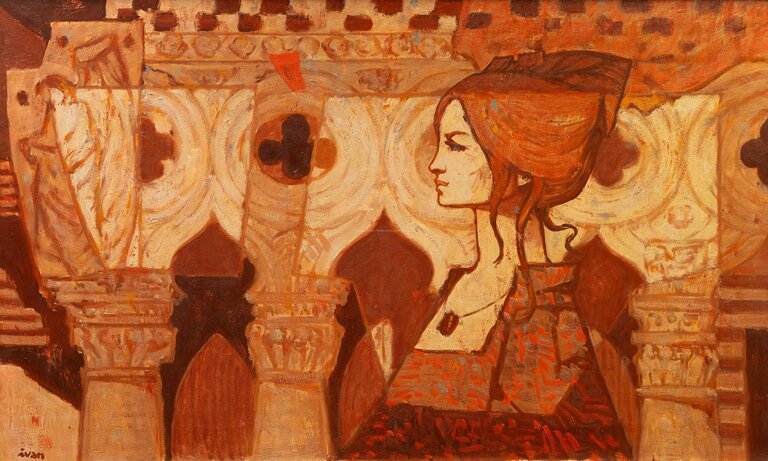  / Benátský portrét / Ivan Sedliský