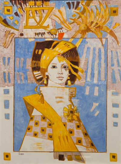  / Dívka v modrém / Ivan Sedliský