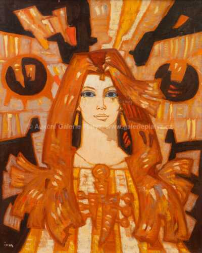  / Žena s rusými vlasy / Ivan Sedliský