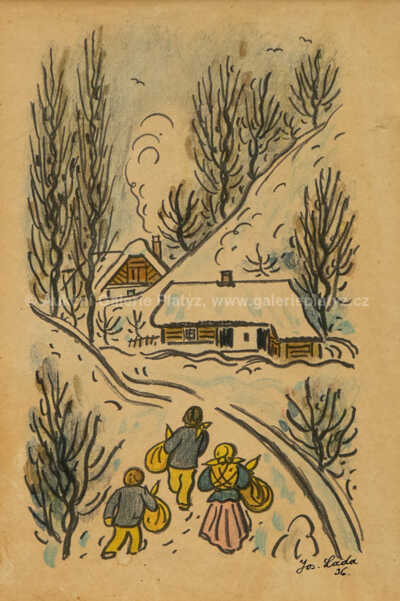  / Koledníci / Josef Lada