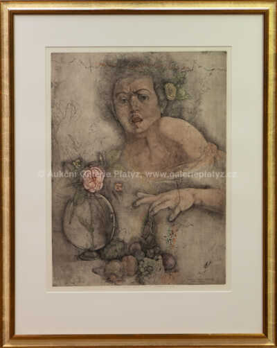 Jiří Anderle - Ještěrka (podle Caravaggia)