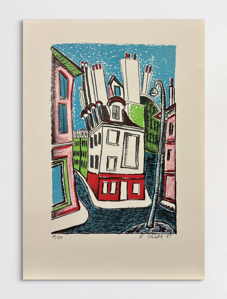  / Paříž (soubor litografií) / Karel Chaba 