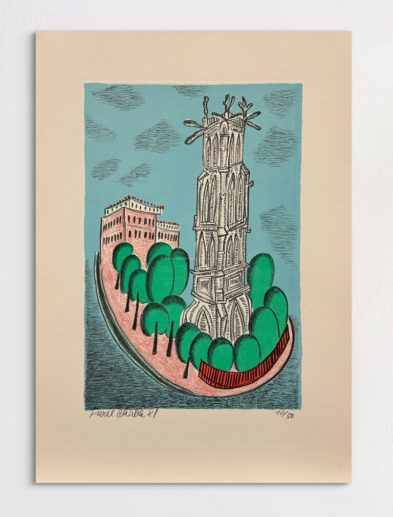  / Paříž (soubor litografií) / Karel Chaba 