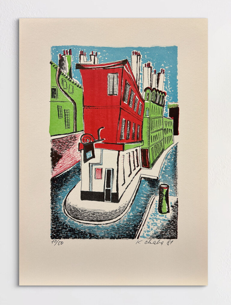  / Paříž (soubor litografií) / Karel Chaba 