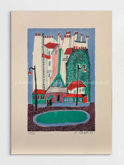  / Paříž (soubor litografií) / Karel Chaba 