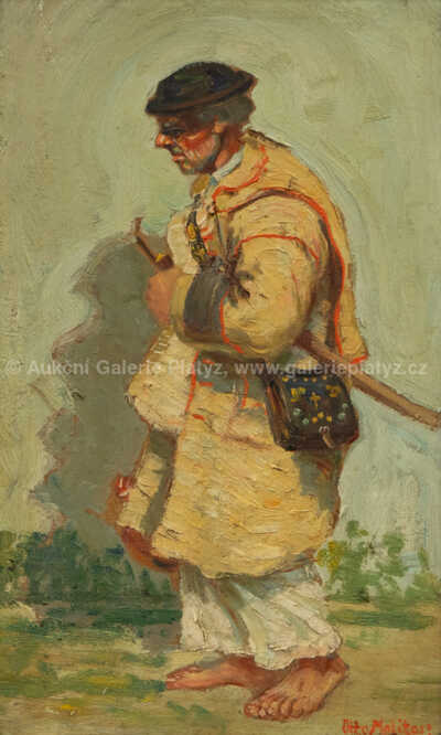  / Konvolut dvou kusů, Krojované postavy / Otto Molitor