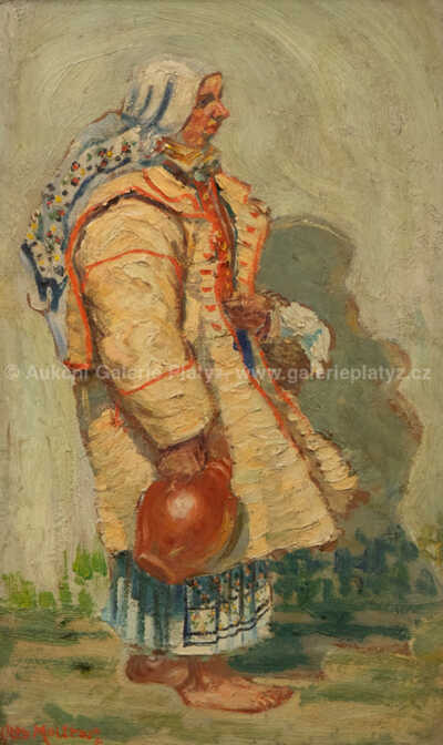  / Konvolut dvou kusů, Krojované postavy / Otto Molitor