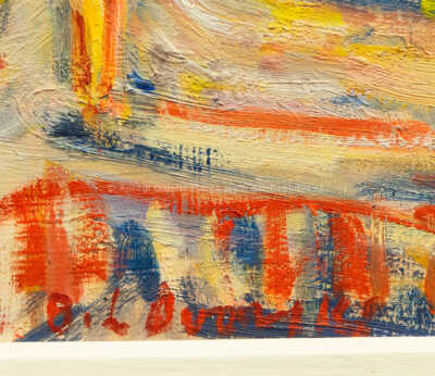  / Praha od Jiráskova mostu / Bohumír Dvorský