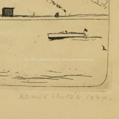  / Ze života člunu / Kamil Lhoták