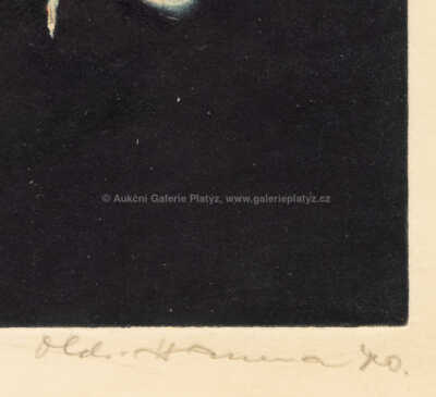  / Konvolut tří kusů - Variace na Boudníka / Oldřich Hamera