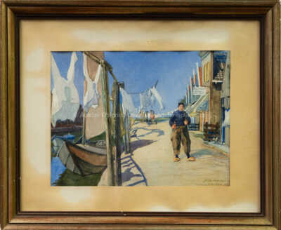 Bernhard Schumacher - Holandský přístav Volendam