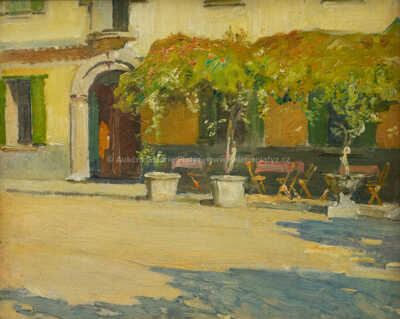  / Zahrádka kavárny /   Neznačeno