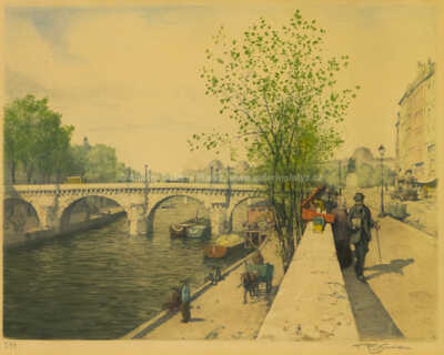  / Nábřeží Orfevre, Paříž / František Tavík Šimon