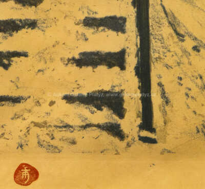  / Boulevard St. Martin v zimě / František Tavík Šimon