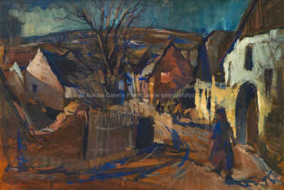  / Podzim ve vsi / František Emler