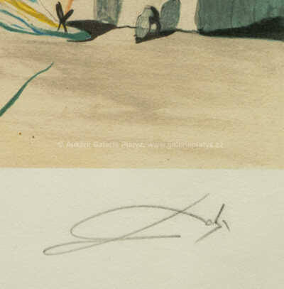  / Lady Butterfly / Salvador Dalí