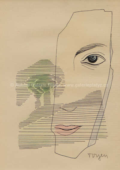  / Tvář / Marie Čermínová - Toyen