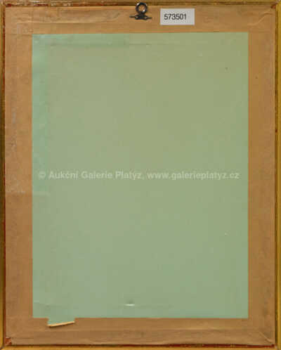  / Portrét ženy nad krajinou / Vlastimil Zábranský