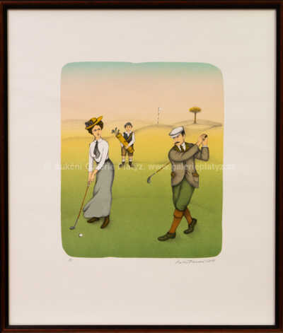 Iva Hüttnerová - Na golfu