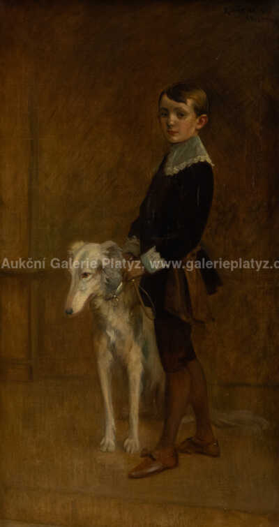  / Chlapec se psem / Rudolf Vácha