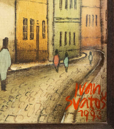  / Konvolut dvou kusů - Pražské motivy / Ivan Svatoš