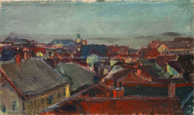 Karel Valter - Táborské střechy