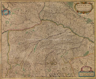  / Konvolut historických map 17. a 18. stol. - kolorované mědirytiny / Kolektiv autorů