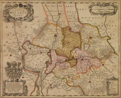  / Konvolut historických map 17. a 18. stol. - kolorované mědirytiny / Kolektiv autorů