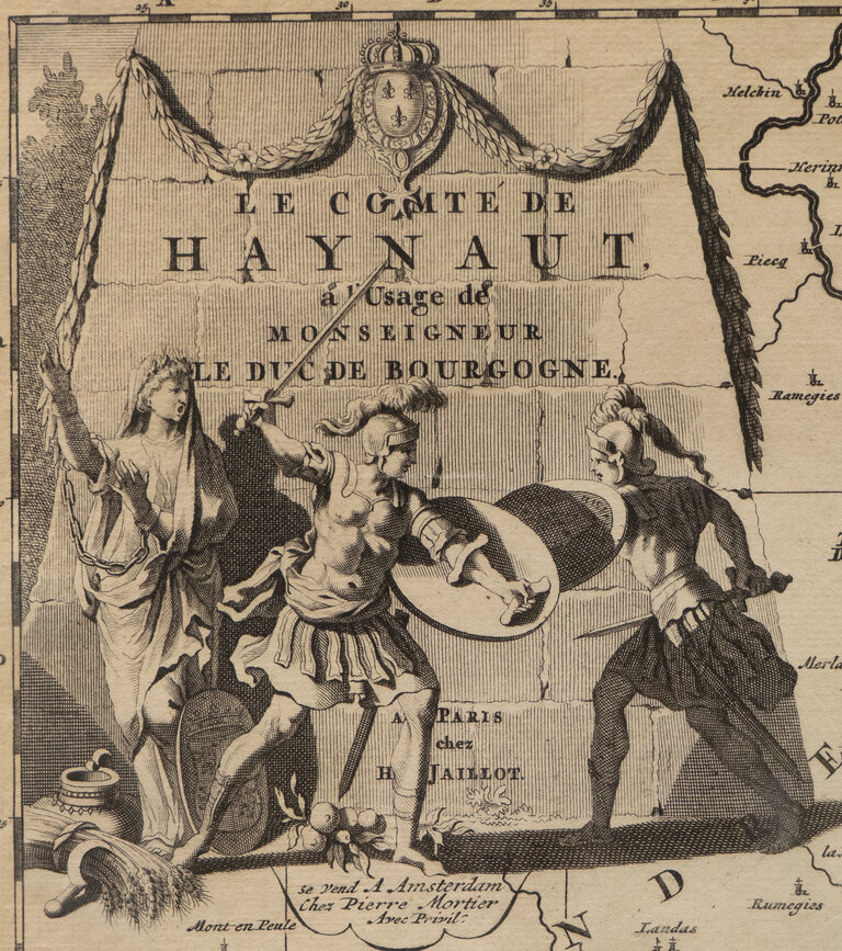  / Konvolut historických map 17. a 18. stol. - kolorované mědirytiny / Kolektiv autorů
