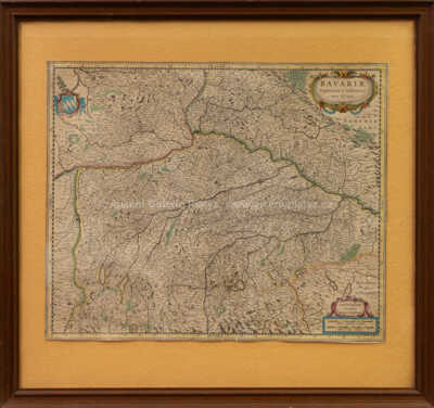  / Konvolut historických map 17. a 18. stol. - kolorované mědirytiny / Kolektiv autorů