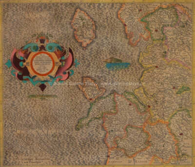  / Konvolut historických map 17. a 18. stol. - kolorované mědirytiny / Kolektiv autorů