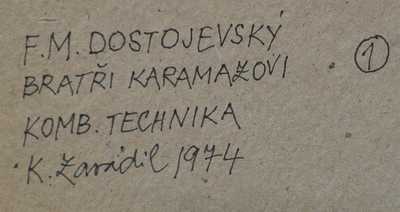  / Konvolut dvou kusů / Karel Zavadil