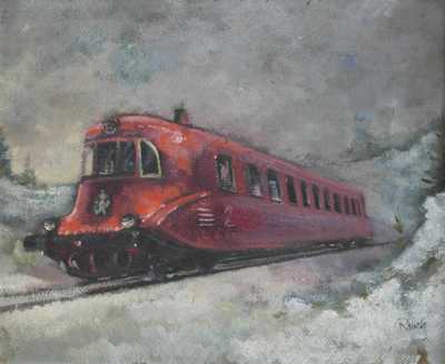  / Rychlíková lokomotiva / Jaroslav Ronek