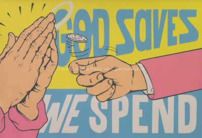  / God saves we spend / Pasta  Oner