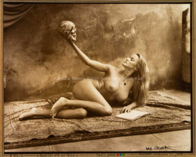 Jan Saudek - Slavic Girl with her Father
