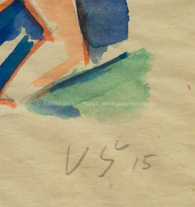  / Dívčí akt / Václav Špála