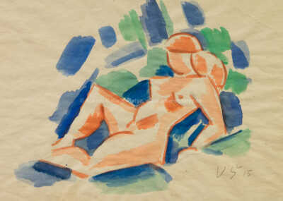  / Dívčí akt / Václav Špála