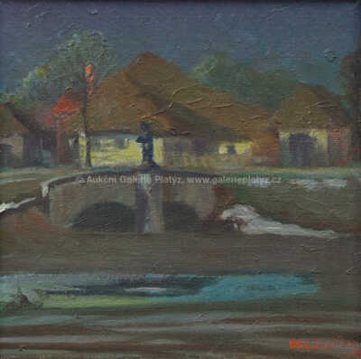  / U mostku / Otto Molitor