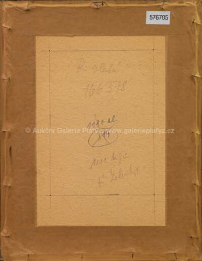  / Palmy, z cyklu Dva listy z Cejlonu / František Tavík Šimon