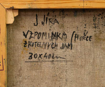  / Vzpomínka  - hořce z Kotelných jam / Josef Jíra