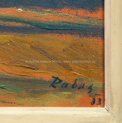  / Pohled do krajiny / Václav Rabas