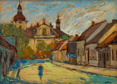  / U kostela / František  Max