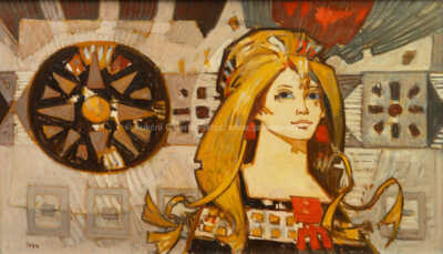  / Florentský portrét / Ivan Sedliský