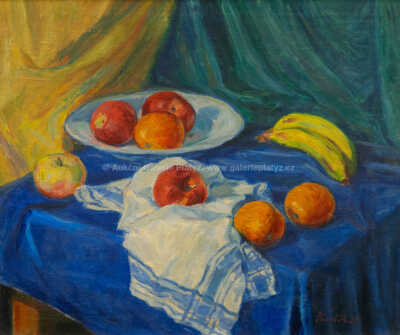  / Zátiší s ovocem / Ludwig Püschel