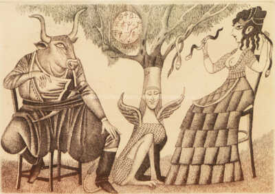  / Pozdrav z Kréty / Adolf Born